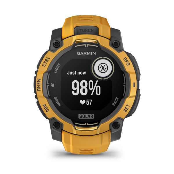 Garmin Instinct 3 Solar Sunburst със Sunburst/Grey каишка 010-02934-02