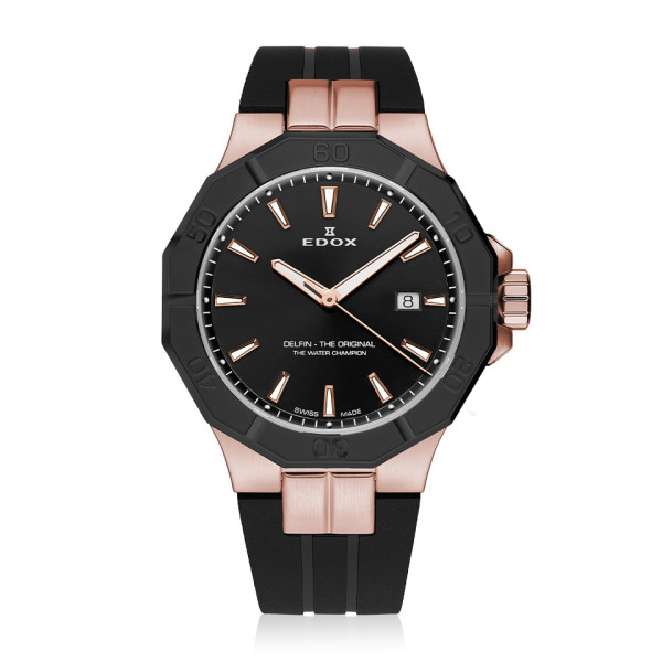 Edox Delfin Quartz 3 Hands 53021 37RNCA NIR мъжки спортен часовник