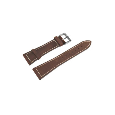 VINTAGE LOOK CALFSKIN WATCH STRAP 