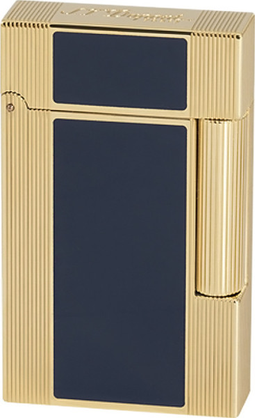 ЗАПАЛКА S.T.DUPONT LIGNE 2 WINDSOR YELLOW GOLD&BLUE 16381