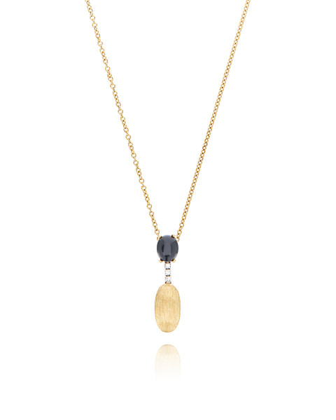 Nanis Dancing Mystery Black Onyx колие оникс, диаманти CS13-597