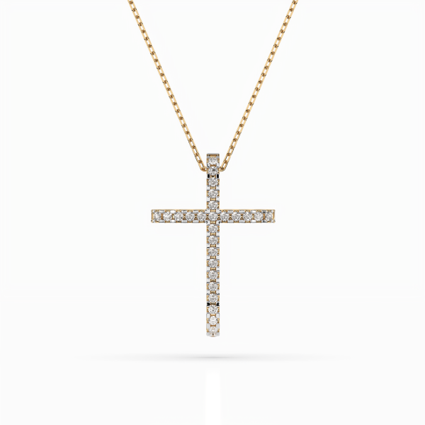 CARA DIAMANTI Златно колие с диаманти K104-10026Y