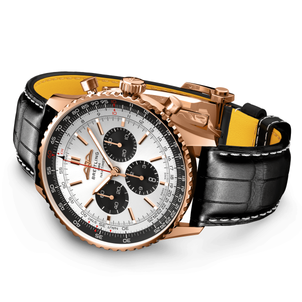 BREITLING NAVITIMER 01 CHRONOGRAPH RED GOLD 46 RB0137241G1P1