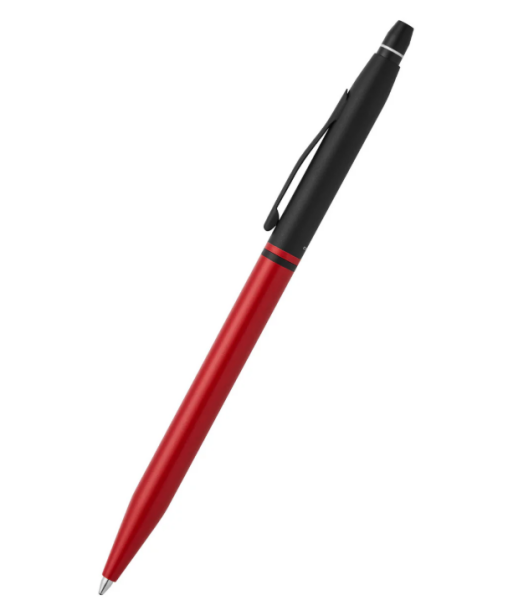 Cross Click Tuxedo - Satin Metallic Red With Black химикалка