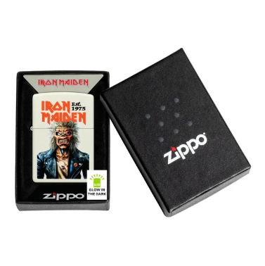 Zippo Iron Maiden запалка, Glowing Eddie Design