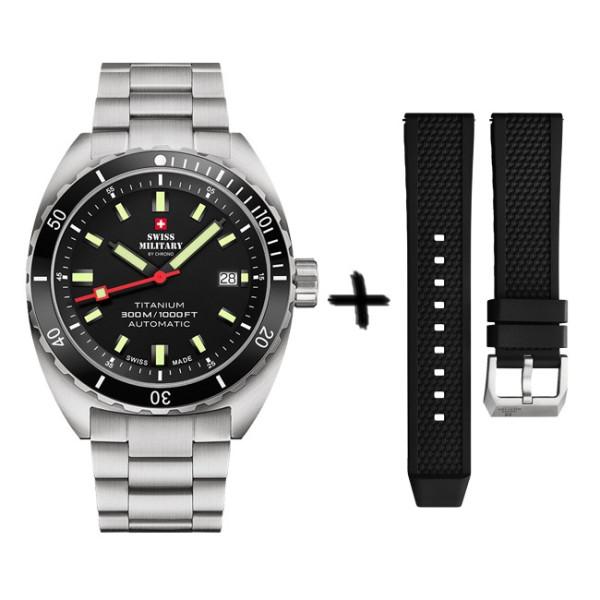Swiss Military By Chrono SMA34100.01SET BLACK