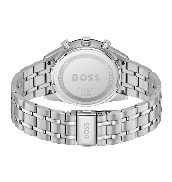 HUGO BOSS 1514287 мъжки спортно-елегантен часовник със зелен циферблат – classicwatches.bg