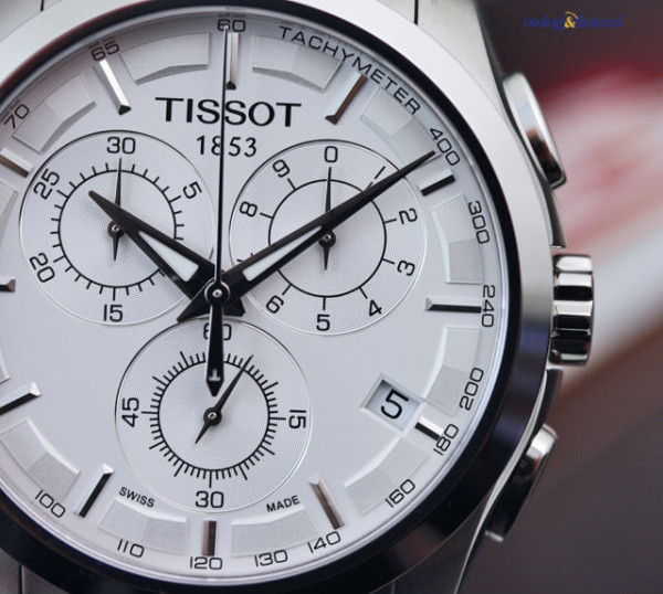 TISSOT COUTURIER QUARTZ CHRONOGRAPH 41MM MEN'S WATCH  T035.617.11.031.00