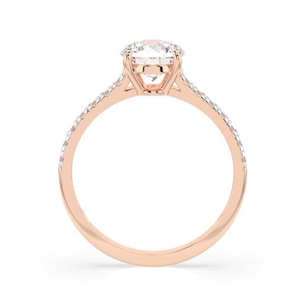 Cara пръстен с диаманти 1.00+0.21 ct GIA сертификат – ЗЛАТНО БИЖУ 14К K101-10094R(6.5)/14K