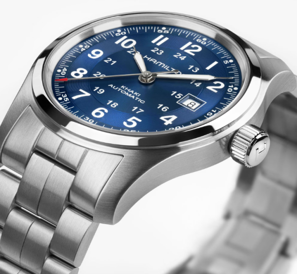 Hamilton Khaki Field Auto 42mm с керамичен безел и водоустойчивост 100 м