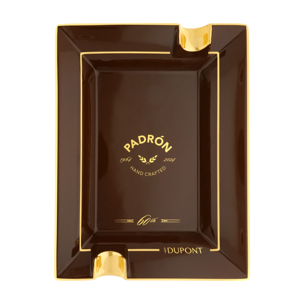 S.T.Dupont Ashtray Porcelain Padron Brown пепелник 6114