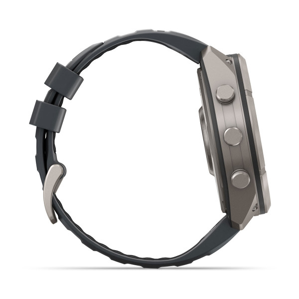 Garmin Fenix 9 Pro Titanium с Graphite/Black силиконова каишка 010-04337-26
