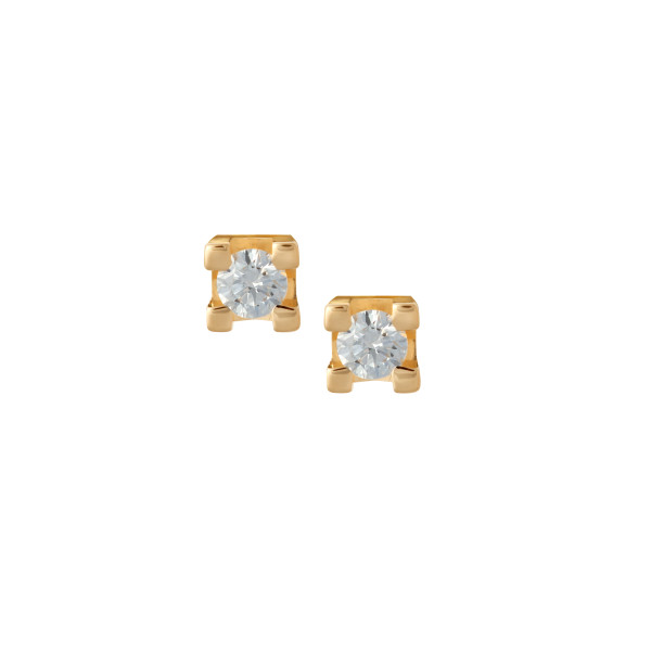 CARA DIAMANTI Златни обеци с диаманти M301G/G