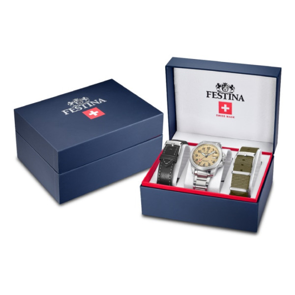 Festina F20081/1 мъжки швейцарски часовник Field – classicwatches.bg