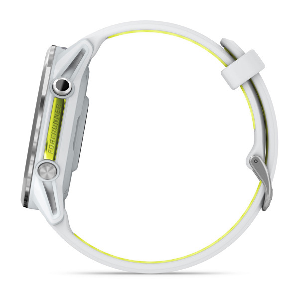 Garmin Forerunner 970 Titanium с Whitestone корпус и Whitestone/Translucent Amp Yellow каишка 010-02969-11