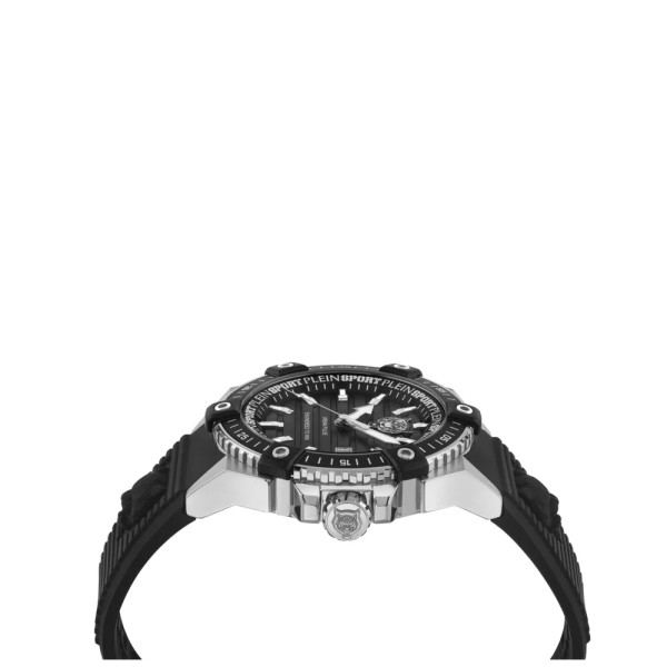 Philipp Plein PSFDA0124 часовник с черна силиконова каишка и 3D тигрова глава – ClassicWatches.bg