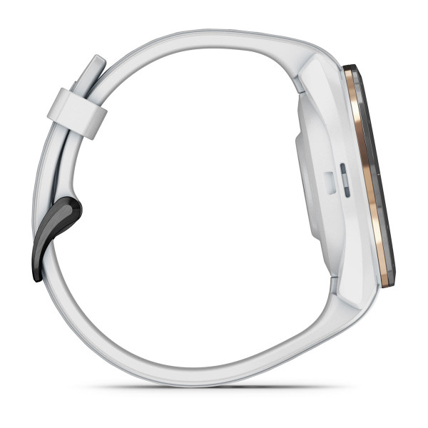 Garmin Approach S70 черен керамичен безел с бяла силиконова каишка 010-02746-10