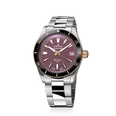 ЧАСОВНИК EDOX SKYDIVER DATE AUTO 38 ММ 80131 357RNRM VIO