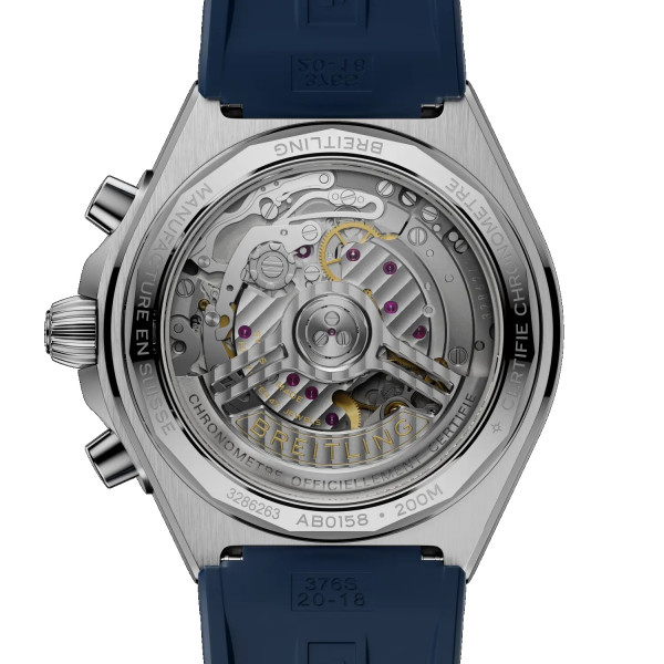 часовник breitling chronomat automatic chronograph blue dial classicwatches.bg