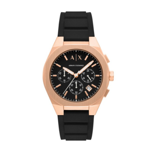 часовник armani exchange ax4190 мъжки черен циферблат classicwatches.bg