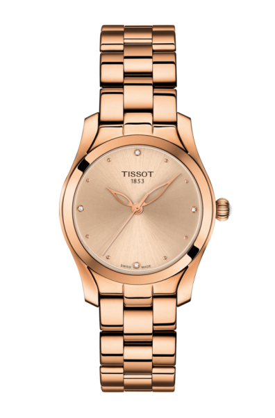 TISSOT T-WAVE DIAMONDS 30MM LADIES WATCH T112.210.33.456.00
