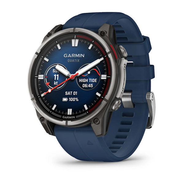 Garmin Quatix 8 смарт часовник с AMOLED дисплей и титаниев корпус