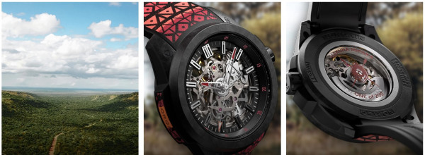 NORQAIN Wild ONE Skeleton Hakuna Mipaka N3000.07Q17.B24 със сапфирен гръб и специално гравиране – classicwatches.bg