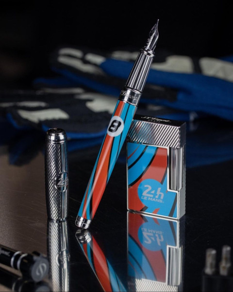 МУЛТИФУНКЦИОНАЛНО ПИШЕЩО S.T.DUPONT LINE D LARGE LE MANS BLUE 410008L