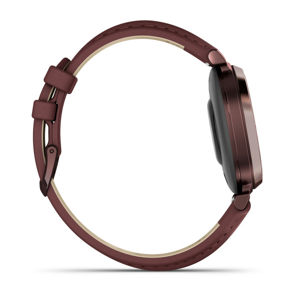 Garmin Lily 2 Classic Dark Bronze с Mulberry кожена каишка 010-02839-73