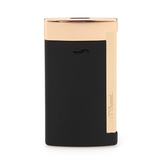 Запалка S.T.Dupont Slim 7 BLACK / GOLDEN 27708