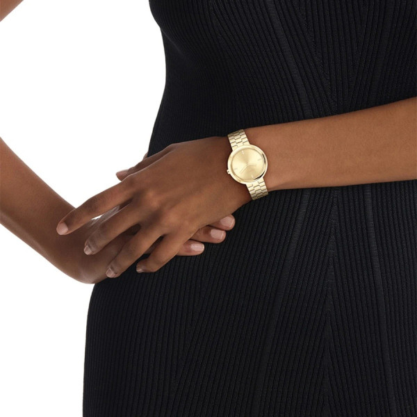 Calvin Klein 25100094 дамски часовник златен циферблат ClassicWatches.bg

