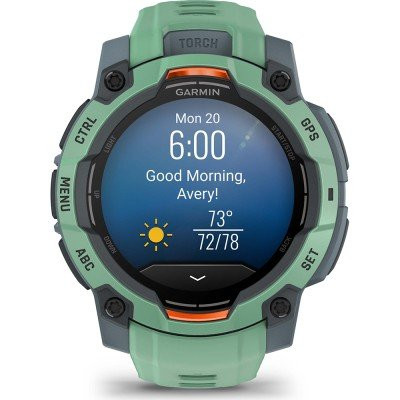GARMIN INSTINCT 3 AMOLED 45ММ NEOTROPIC С NEOTROPIC КАИШКА 010-02936-01