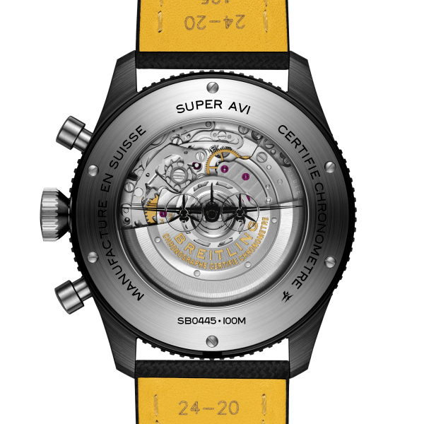 BREITLING SUPER AVI B04 CHRONOGRAPH GMT 46  MOSQUITO NIGHT FIGHTER SB04451A1B1X1