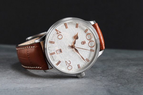 Alexander Shorokhoff Emotio Uno 40mm с кожена каишка – classicwatches.bg