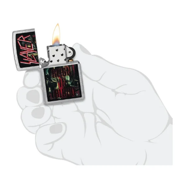 Запалка Zippo - Slayer, Reign In Blood Design