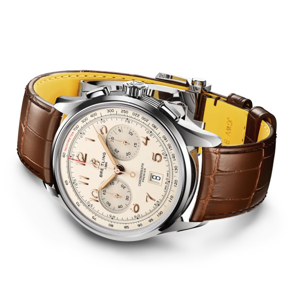 Луксозен часовник Breitling Premier B01 AB0145211G1P2 COSC автоматик  classicwatches.bg