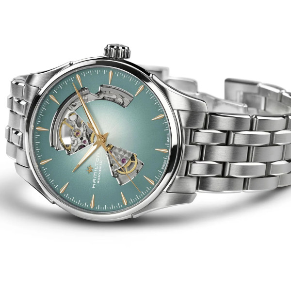 hamilton jazzmaster automatic open heart 40mm classicwatches.bg