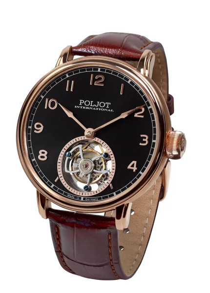 мъжки часовник ръчно навиване poljot-international-tourbillon-3400-t-xviii-sg-front-view-classicwatches