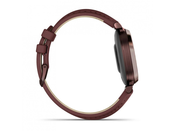 GARMIN LILY 2 CLASSIC DARK BRONZE С MULBERRY КОЖЕНА КАИШКА 010-02839-03