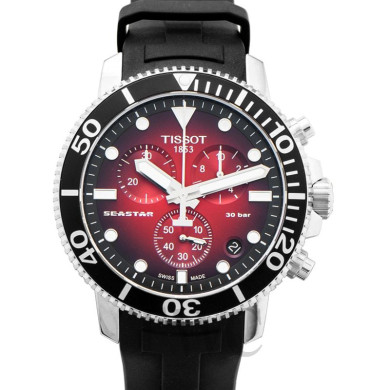 TISSOT SEASTAR 1000 CHRONOGRAPH QUARTZ 45.5MM MEN'S WATCH T120.417.17.421.00