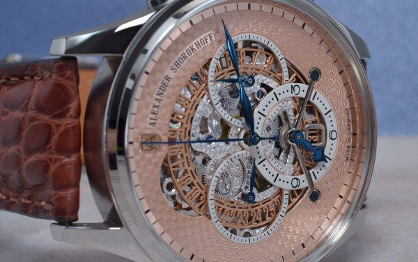 ALEXANDER SHOROKHOFF CHRONO REGULATOR 43.5MM LIMITED EDITION 68PIECES  AS.CR02-3