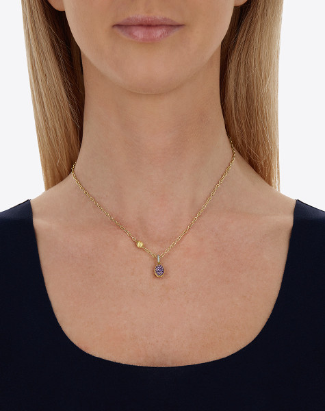 Nanis Boules Small висулка аметист, диаманти PS26-609