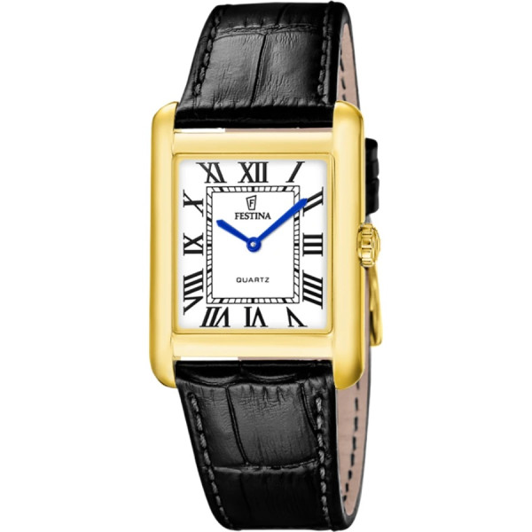 часовник festina on the square f20772 1 бял циферблат classicwatches.bg
