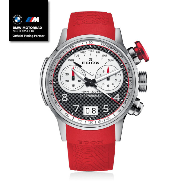 ЧАСОВНИК EDOX CHRONORALLY CHRONOGRAPH 45ММ LIMITED EDITION 38003 TINR CANBR 