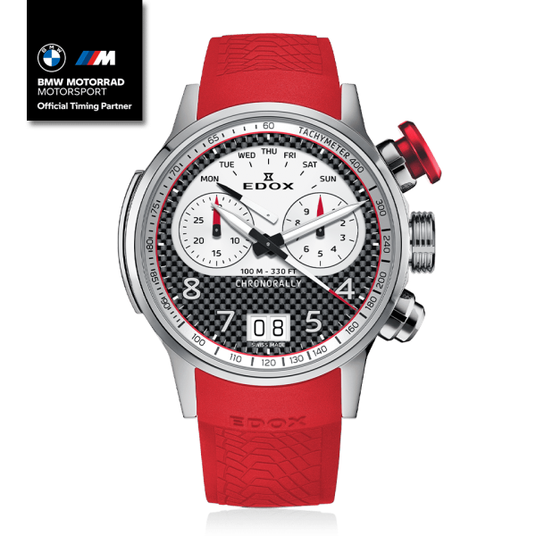 ЧАСОВНИК EDOX CHRONORALLY CHRONOGRAPH 45ММ LIMITED EDITION 38003 TINR CANBR 