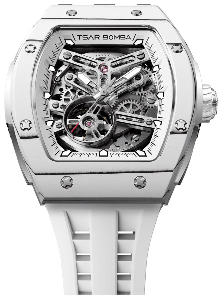 TSAR BOMBA T-Elemental Carbon Fiber Elegant White TB8228CF-04