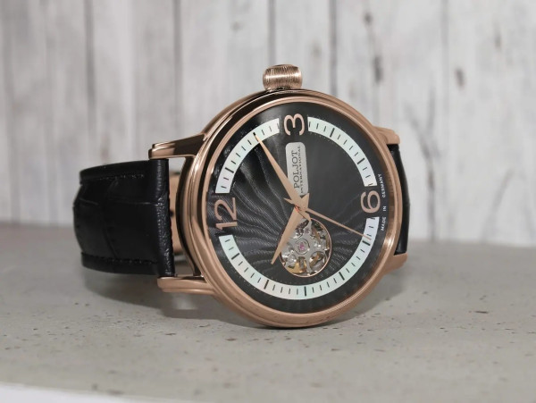 Часовник POLJOT INTERNATIONAL Jaros Open Heart 42mm 38NH.4286813 – лимитирана серия 100 броя – classicwatches.bg