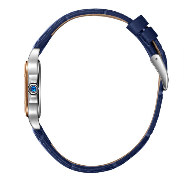 Дамски часовник Lee Cooper с кожена тъмносиня каишка