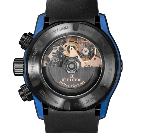 EDOX CLASS-1 CHRONOGRAPH AUTOMATIC 45MM MEN'S WATCH 01125 CLNBUN NINBU