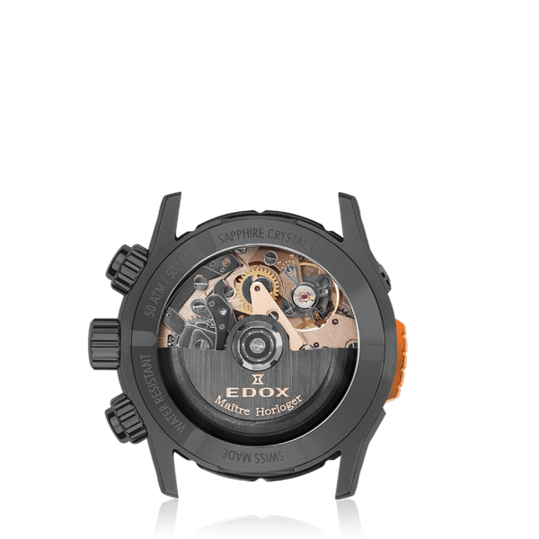 EDOX CO-1 AUTOMATIC 45MM MEN'S WATCH 01128 37GNNOCA GNO